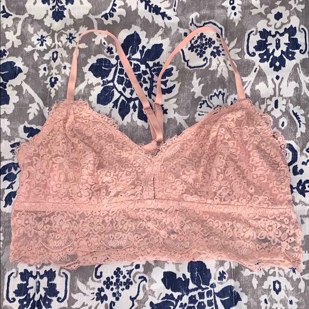 aerie Pink Racerback Bralette